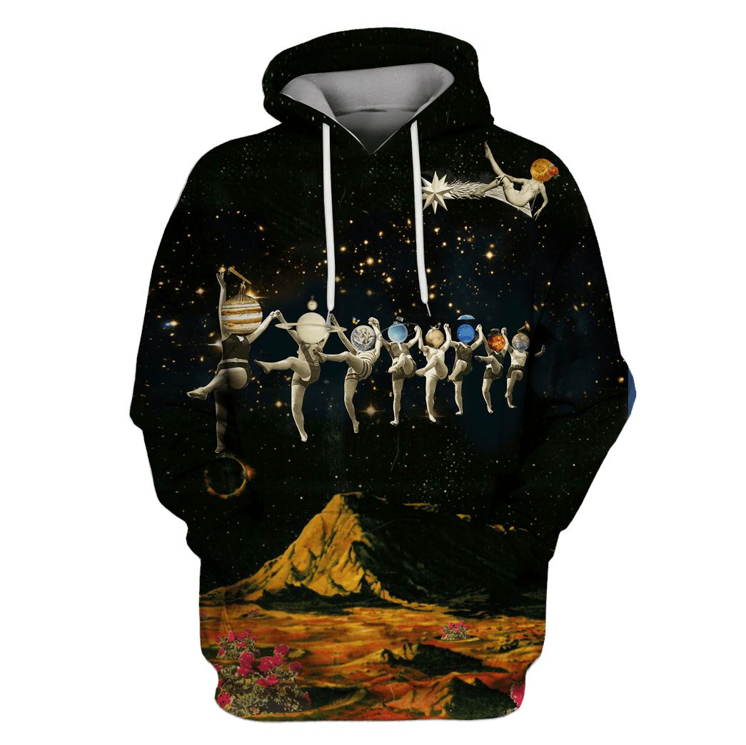 Dancing In Space Custom T-shirt – Hoodies Apparel