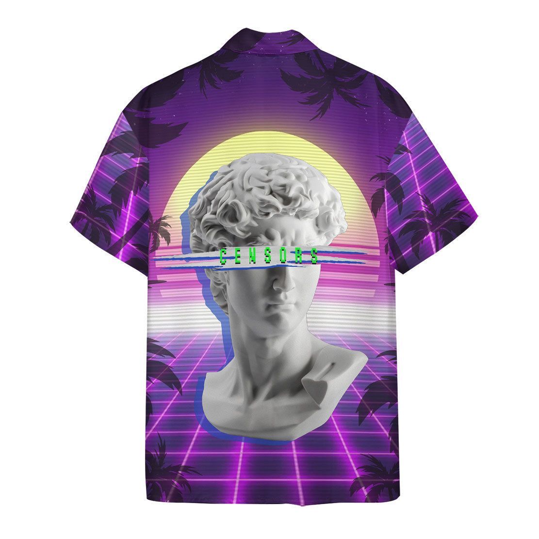 David Head Vaporwave Hawaii Shirt 1