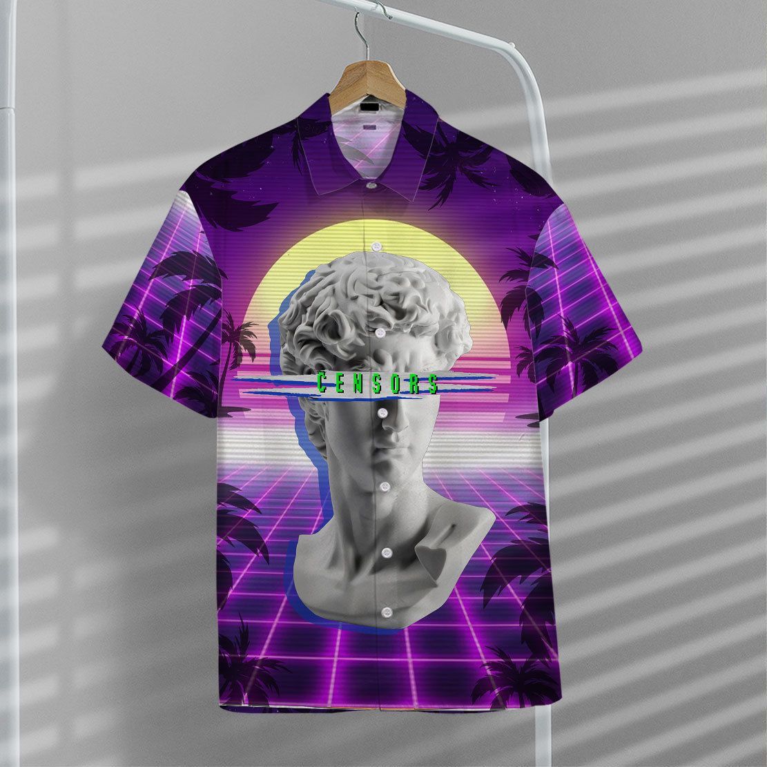 David Head Vaporwave Hawaii Shirt 7
