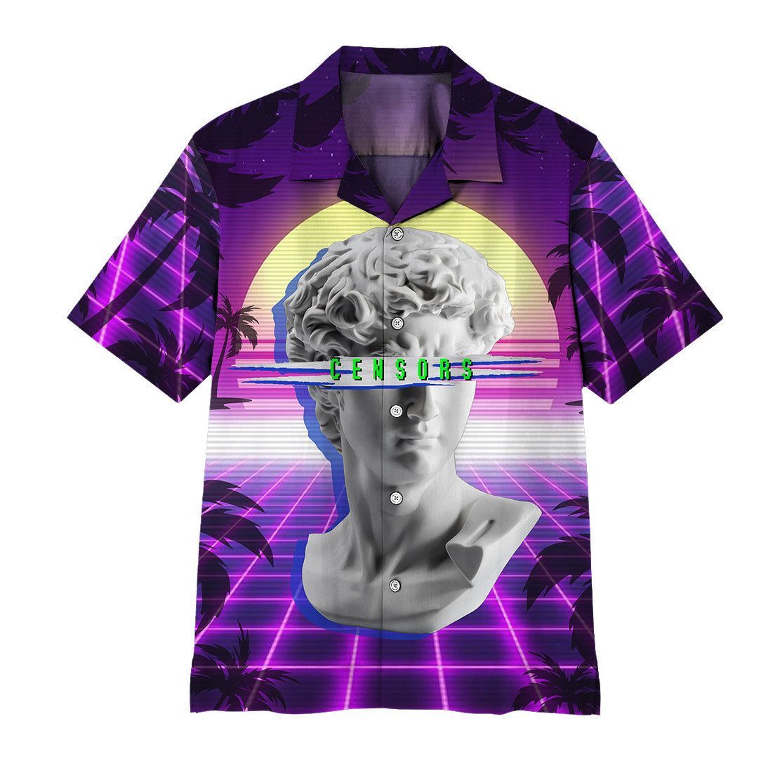 David Head Vaporwave Hawaii Shirt