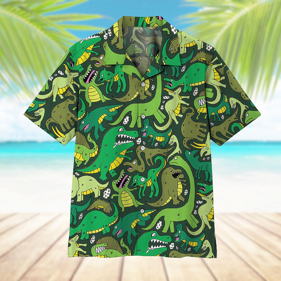 Dinosaur Hawaii Shirt 9