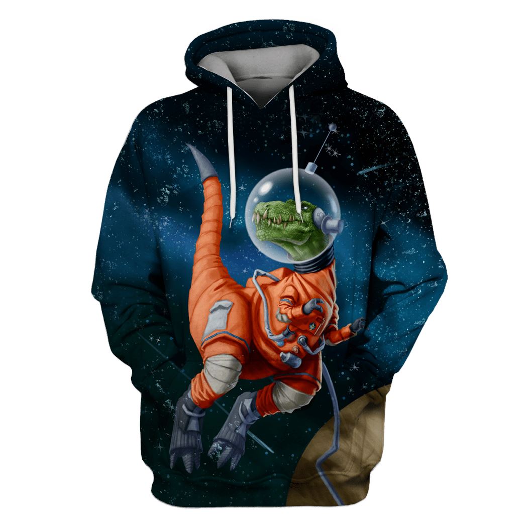 Dinosaur astronaut T-Shirts – Zip Hoodies Apparel