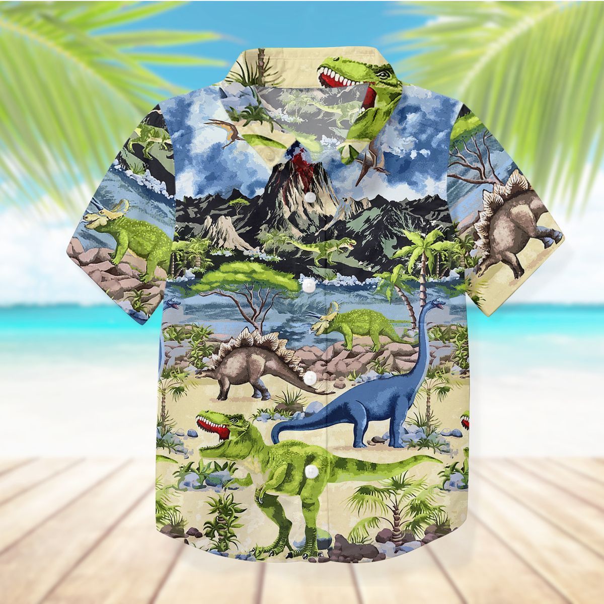 Dinosaur Hawaii Shirt 13