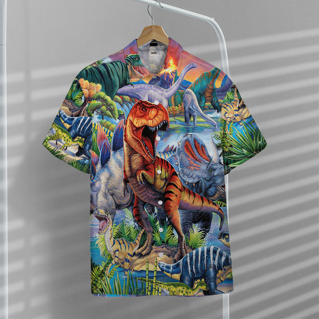Dinosaur Population Hawaii Shirt 9
