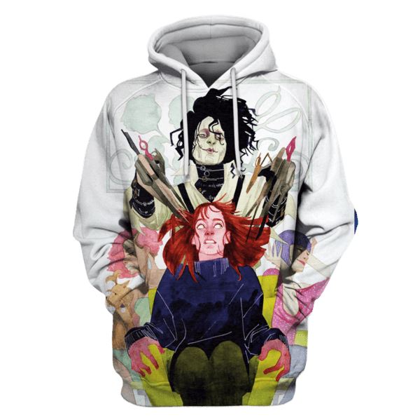 edward scissorhands comic Hoodies – T-Shirts Apparel