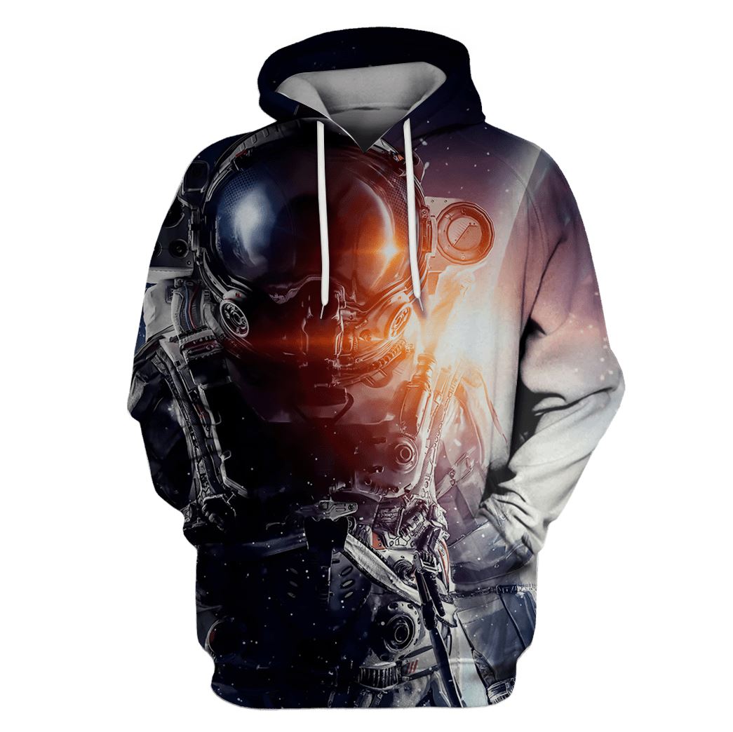 Fantastic Astronaut In Space Custom T-shirt – Hoodies Apparel