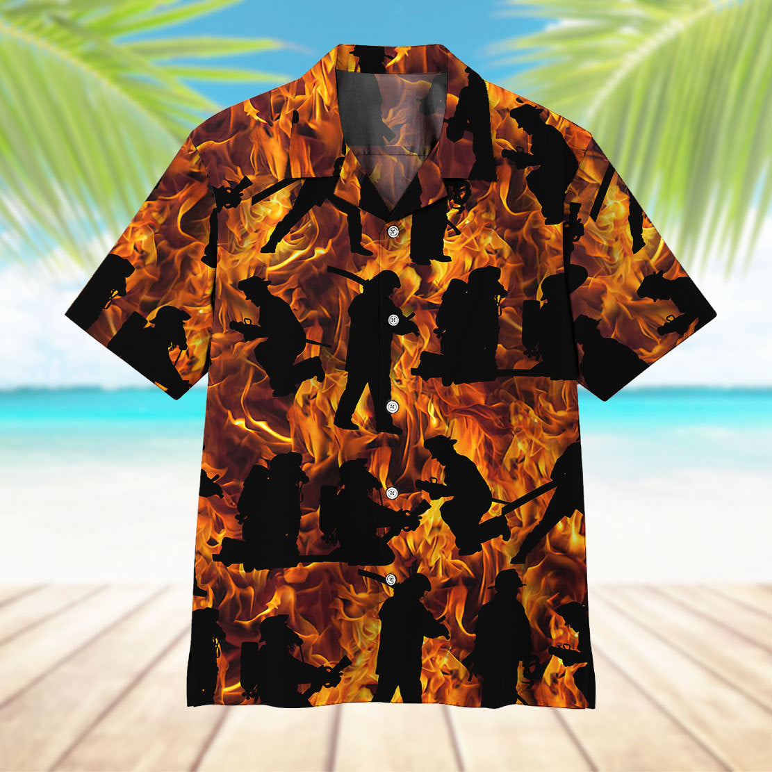 Fire Fighter Hawaii Shirt 11