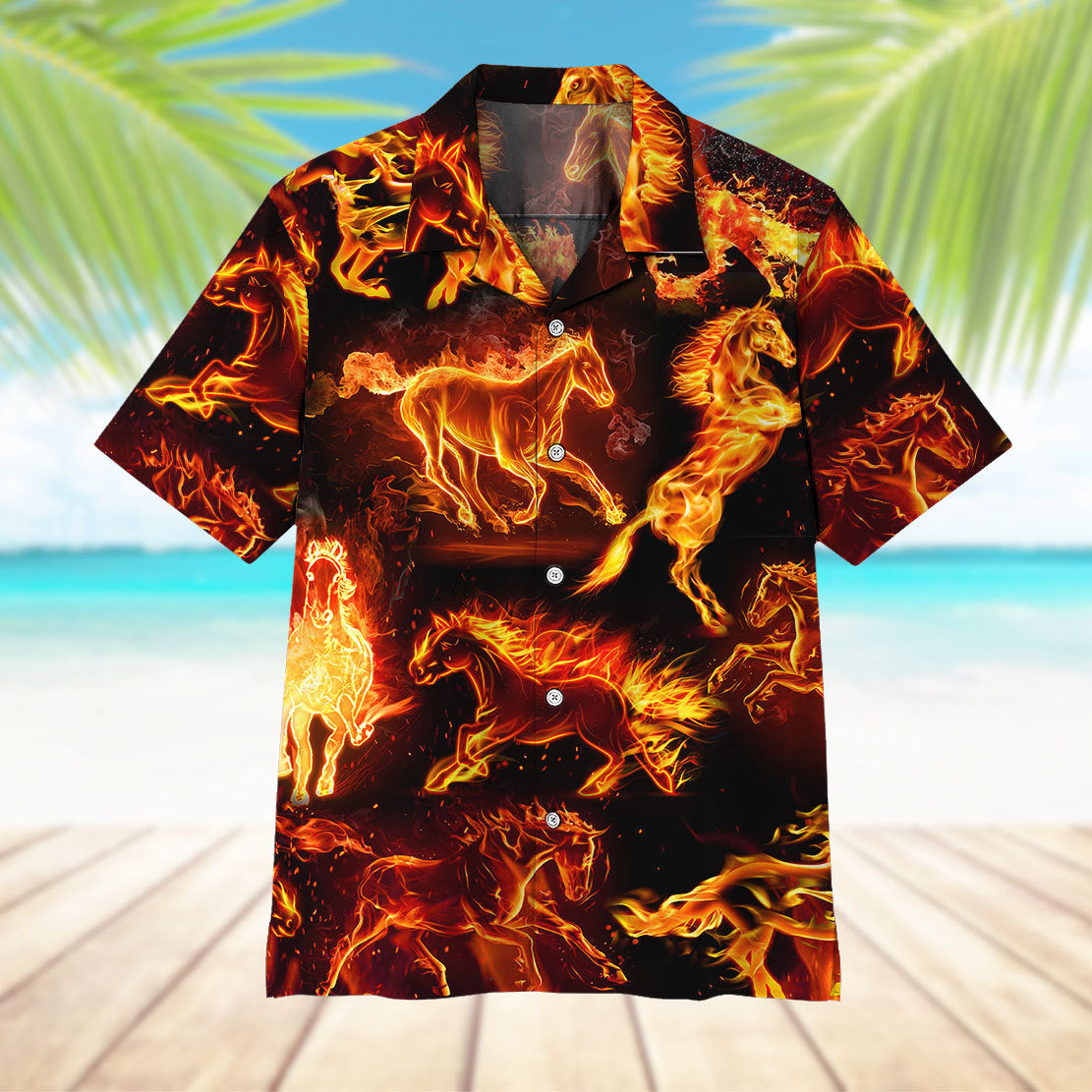 Fire Horse Hawaii Shirt 11