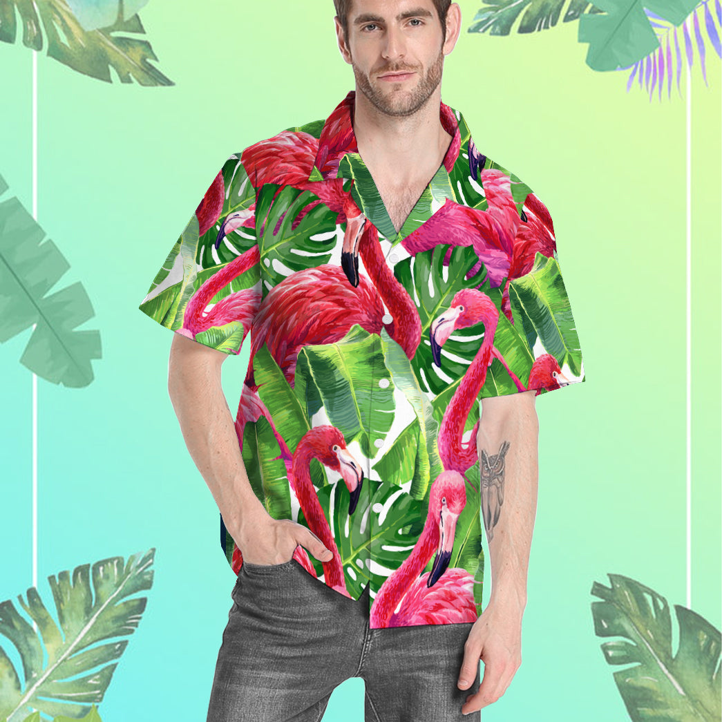 Flamingo Hawaii Shirt 7
