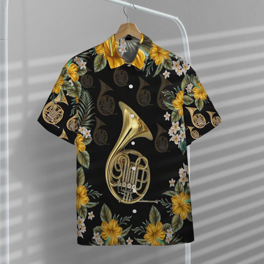 French Horn Hawaii Shirt 7