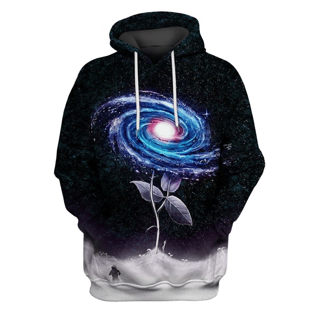 Galaxy Flower Custom T-shirt – Hoodies Apparel