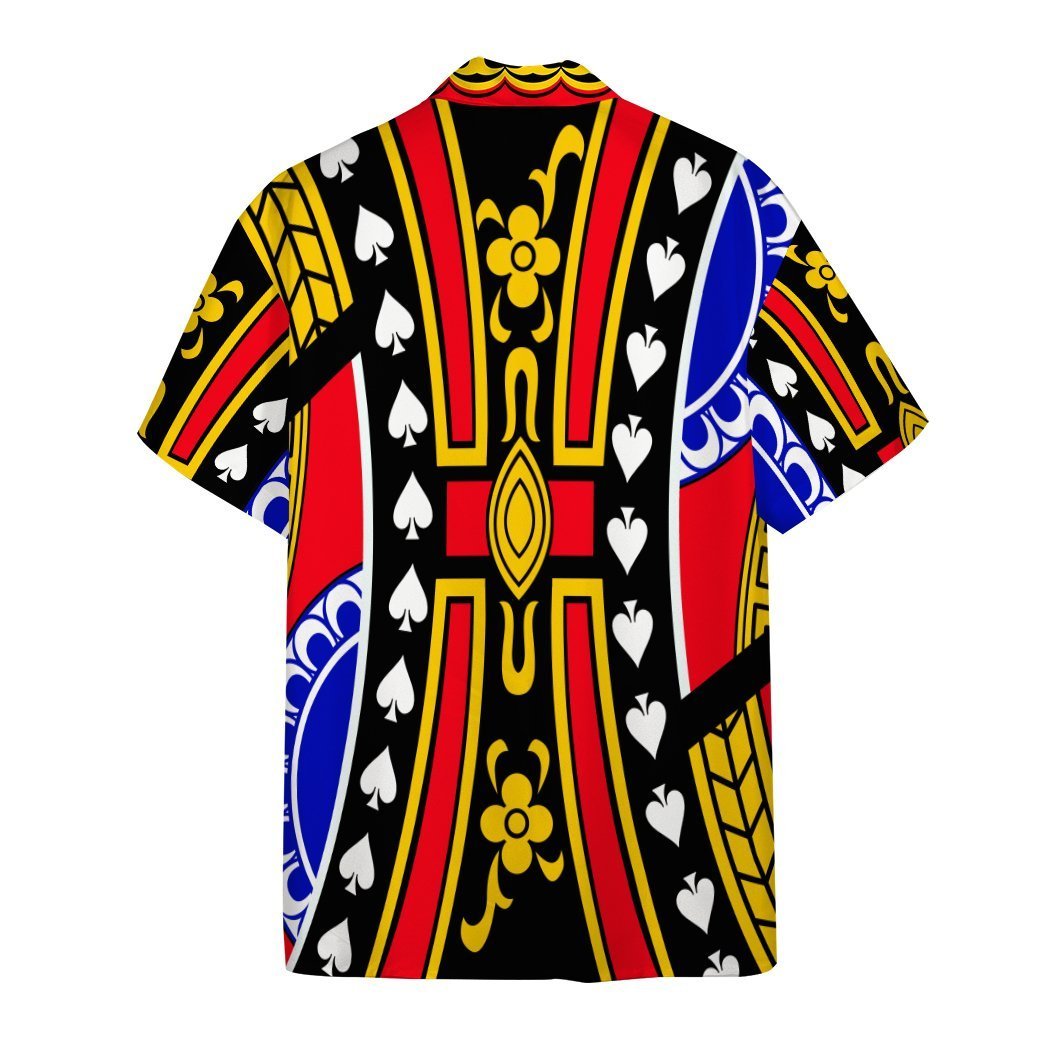 King of Spades David Custom Hawaiian Shirts For Men And Women 1