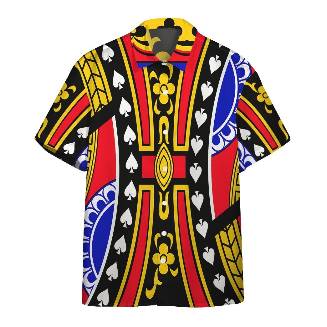 King of Spades David Custom Hawaiian Shirts For Men And Women