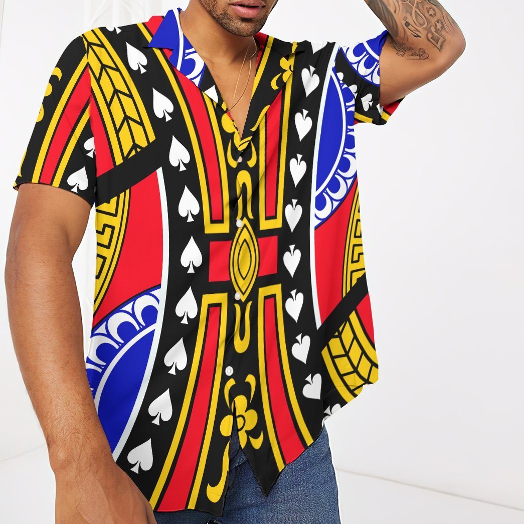 King of Spades David Custom Hawaiian Shirts For Men And Women 3