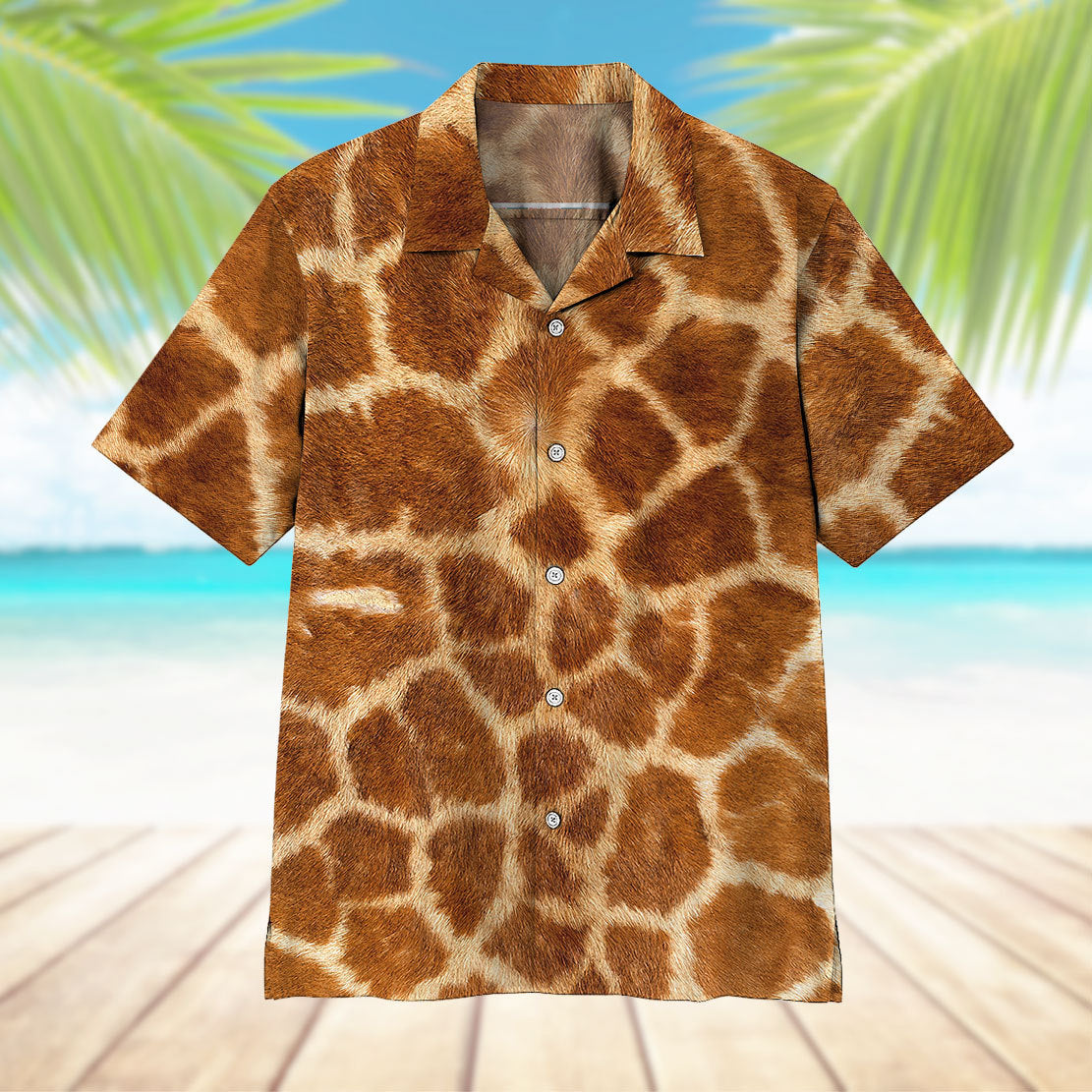 Giraffe Hawaii Shirt 11