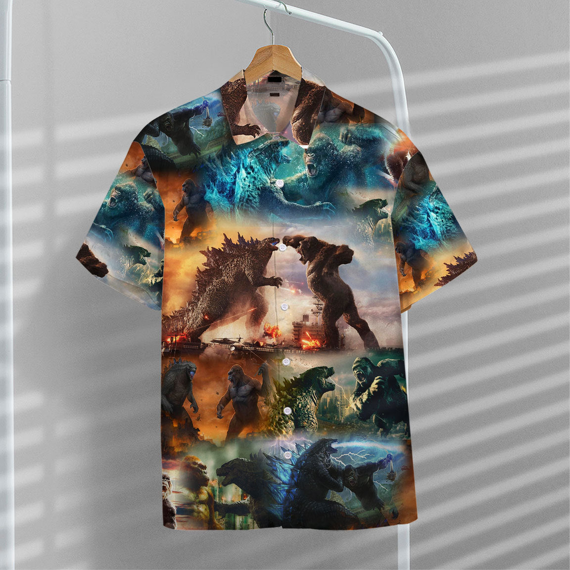 Godzilla vs Kong Hawaii shirt