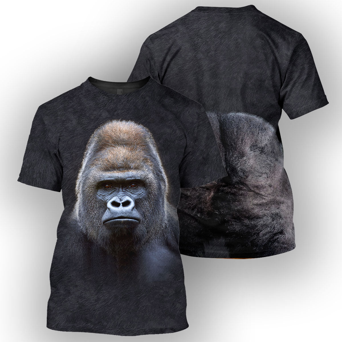 Gorilla Unique All Over Print T-Shirt Hoodie Gift Ideas 3