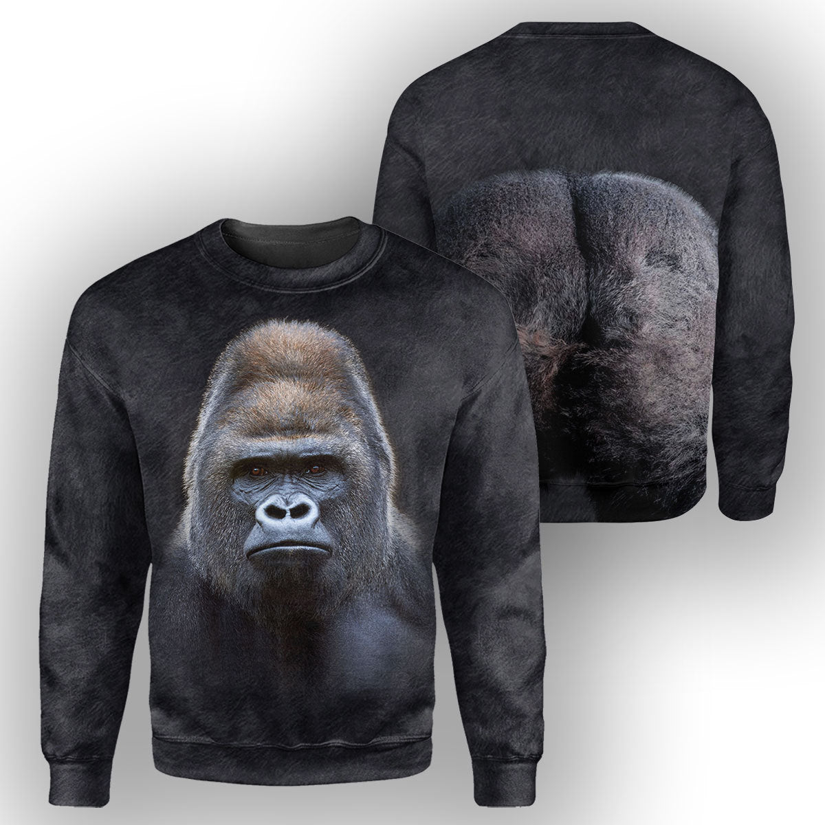 Gorilla Unique All Over Print T-Shirt Hoodie Gift Ideas 1