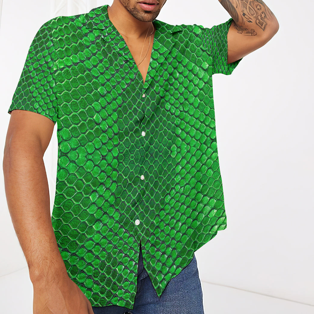 Green Snake Hawaii Shirt 3