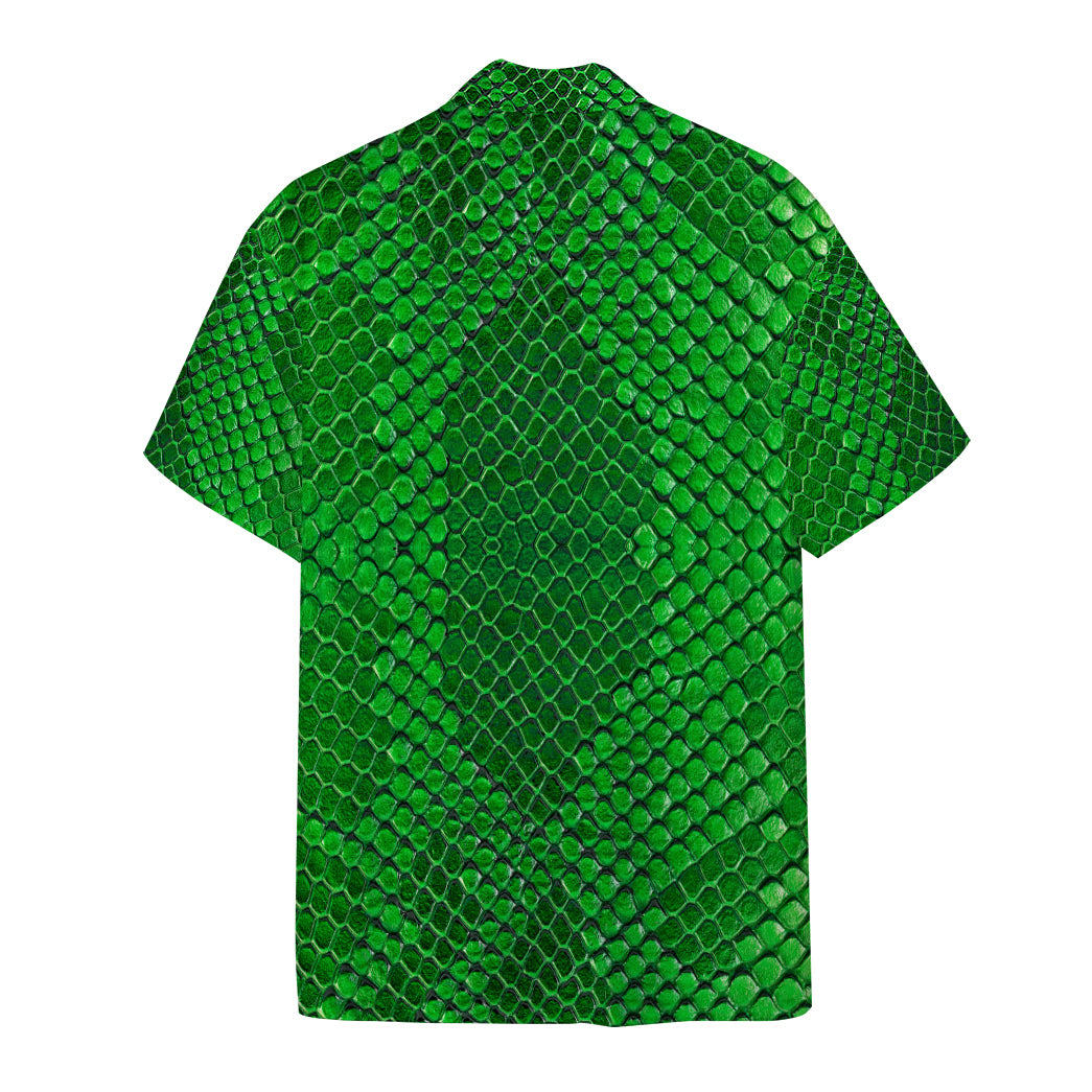 Green Snake Hawaii Shirt 1