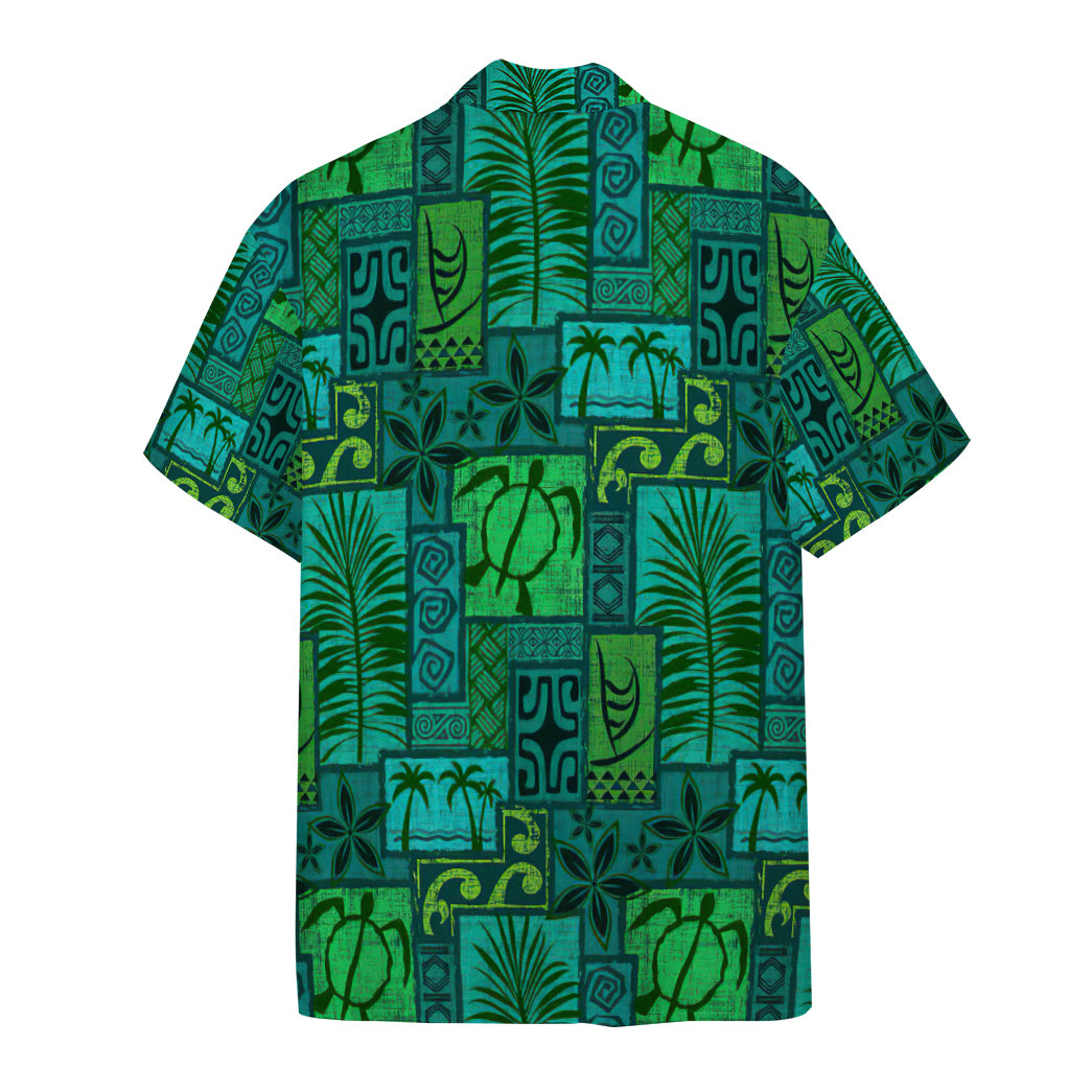 Green Turtles Hawaii Shirt