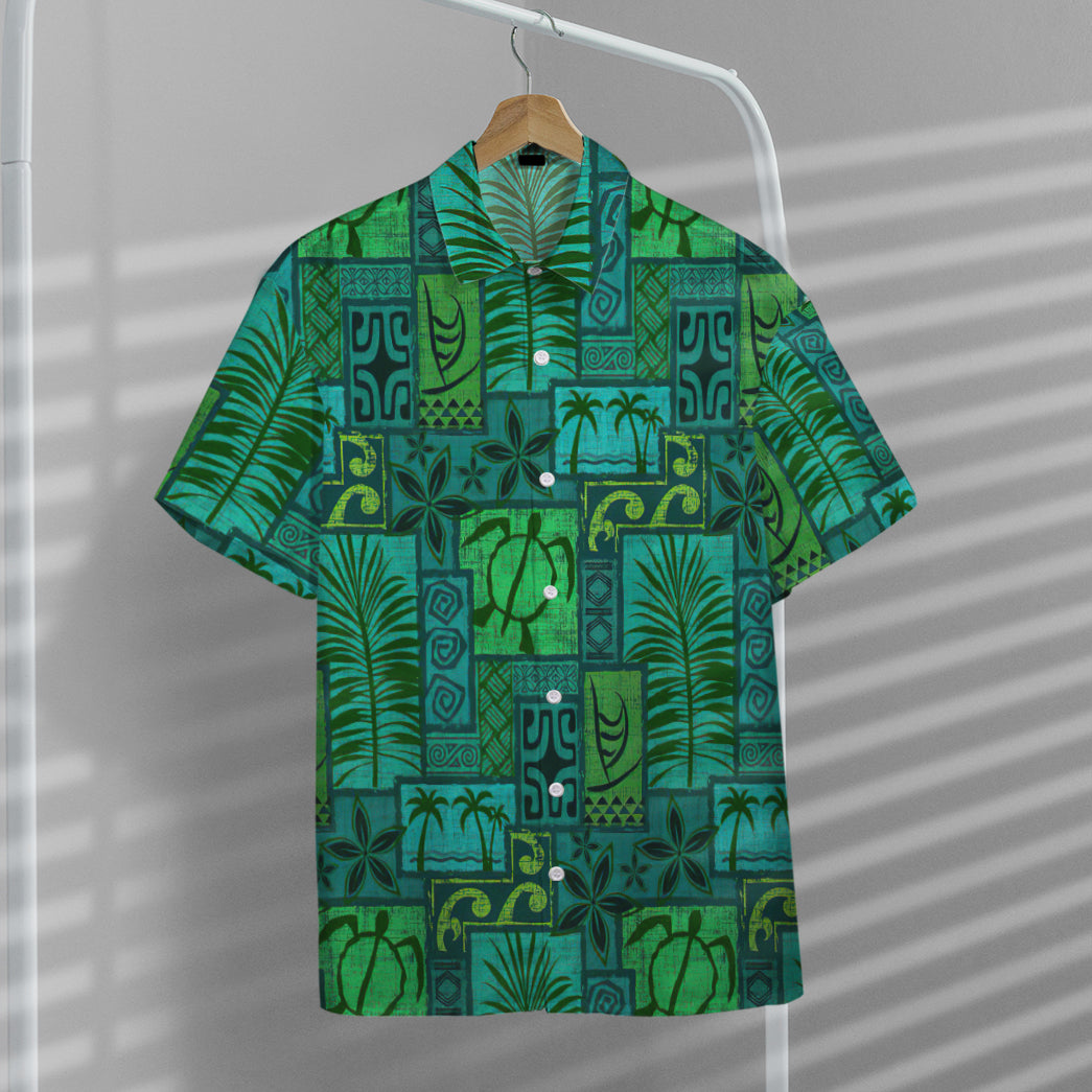 Green Turtles Hawaii Shirt 7
