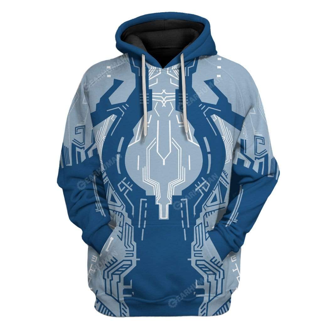 Halo 4 Cortana Hoodie T-Shirts Apparel