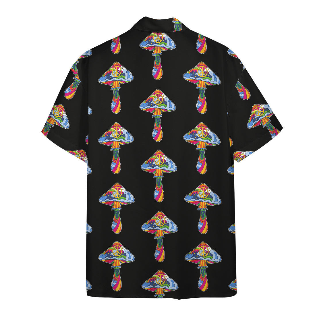Hippie Mushroom Hawaiian Shirt