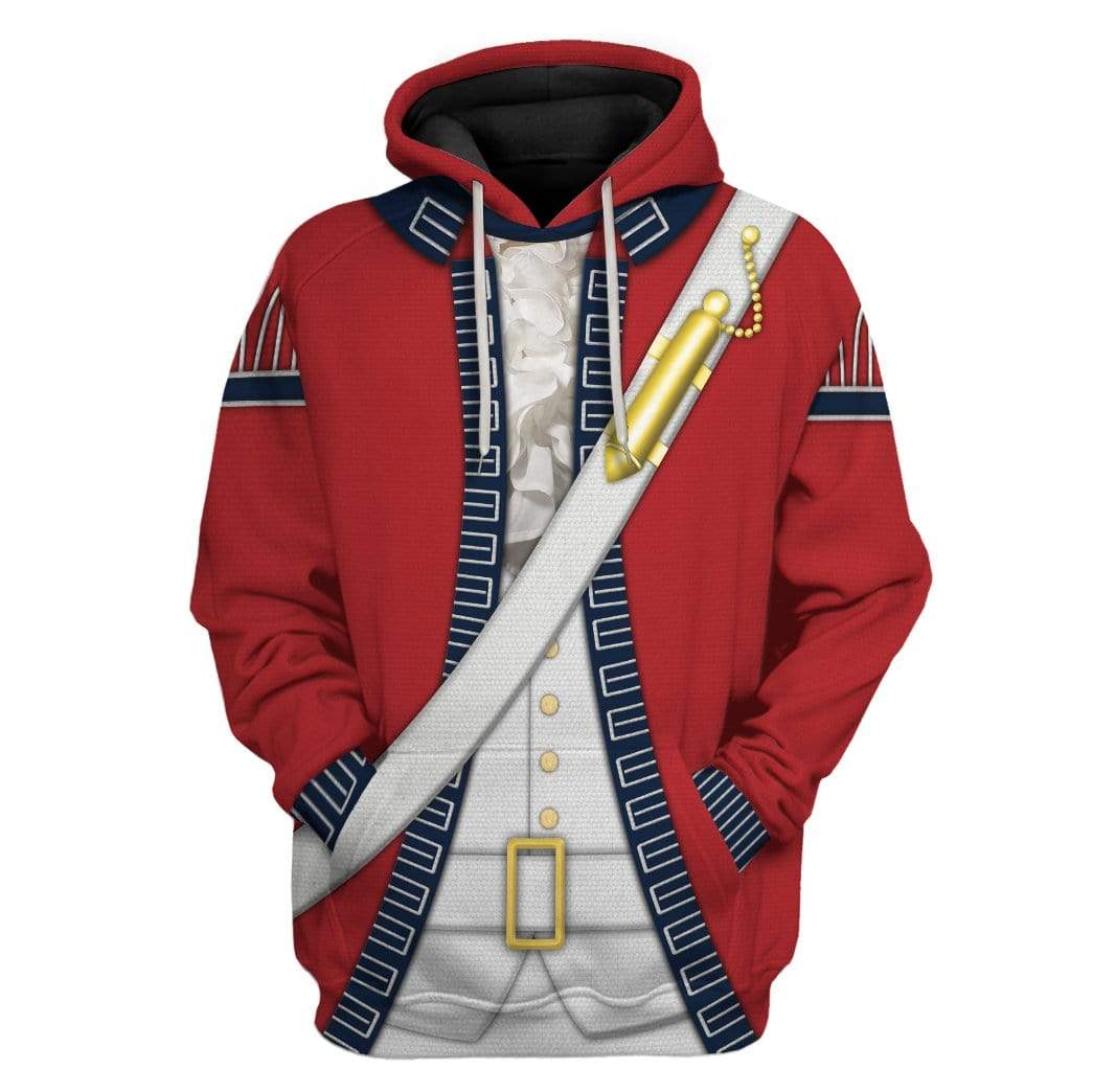 Hoodie Custom British Red Coat Apparel