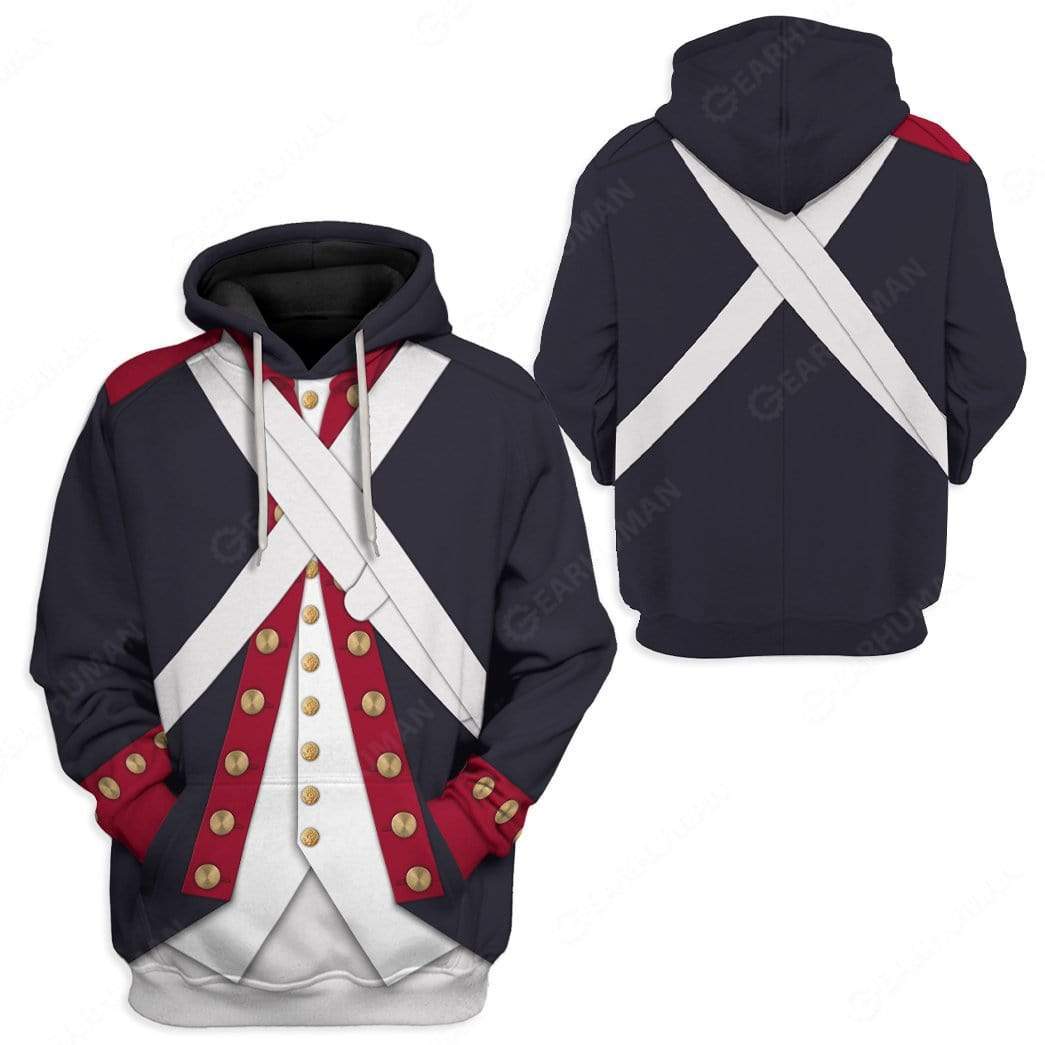Continental Army Custom Hoodie Apparel 1