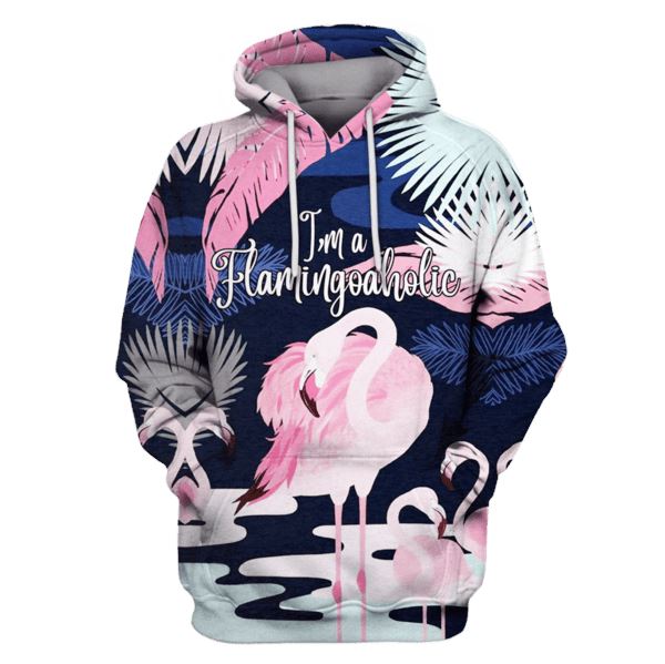 I Am A Flamingoaholic Hoodies – T-Shirts Apparel