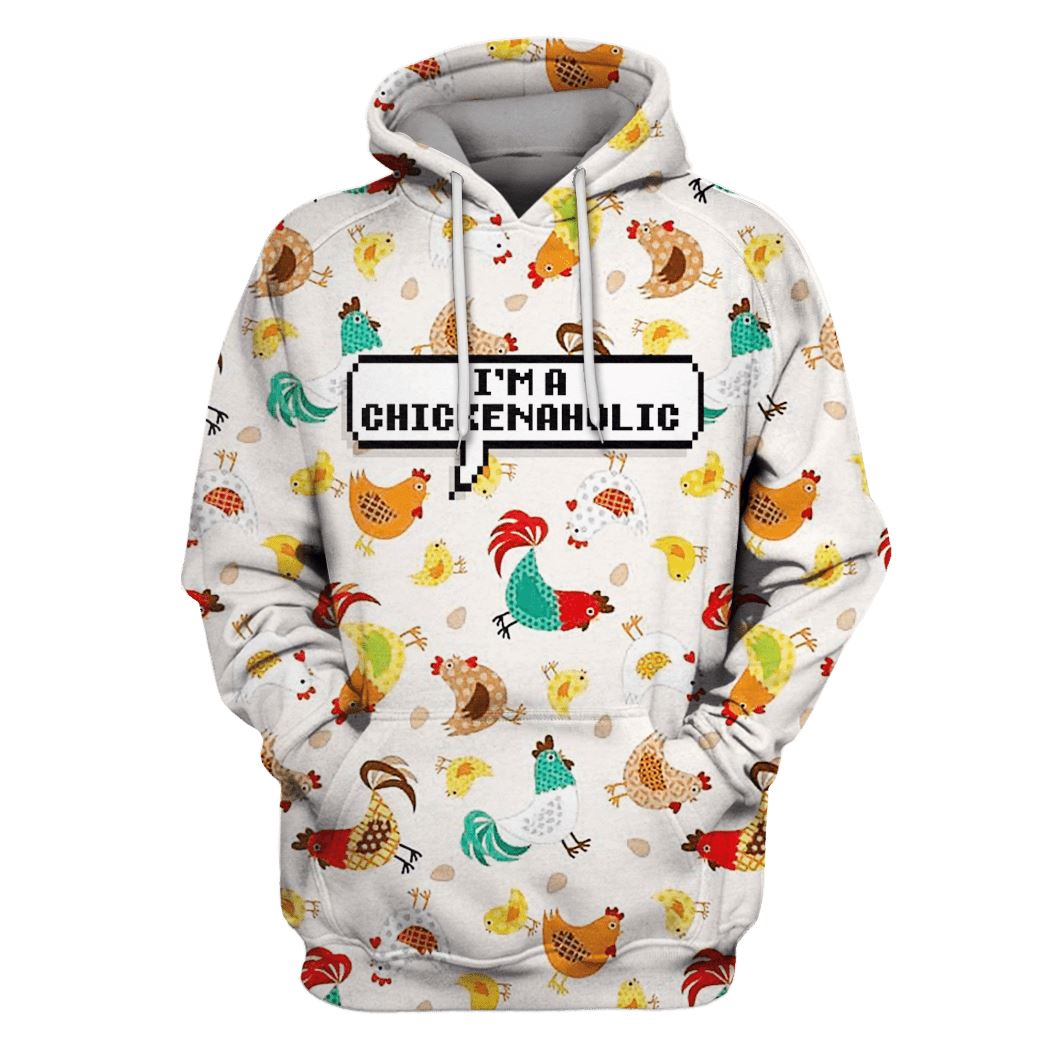 I’m a Chickenaholic T-Shirts – Zip Hoodies Apparel