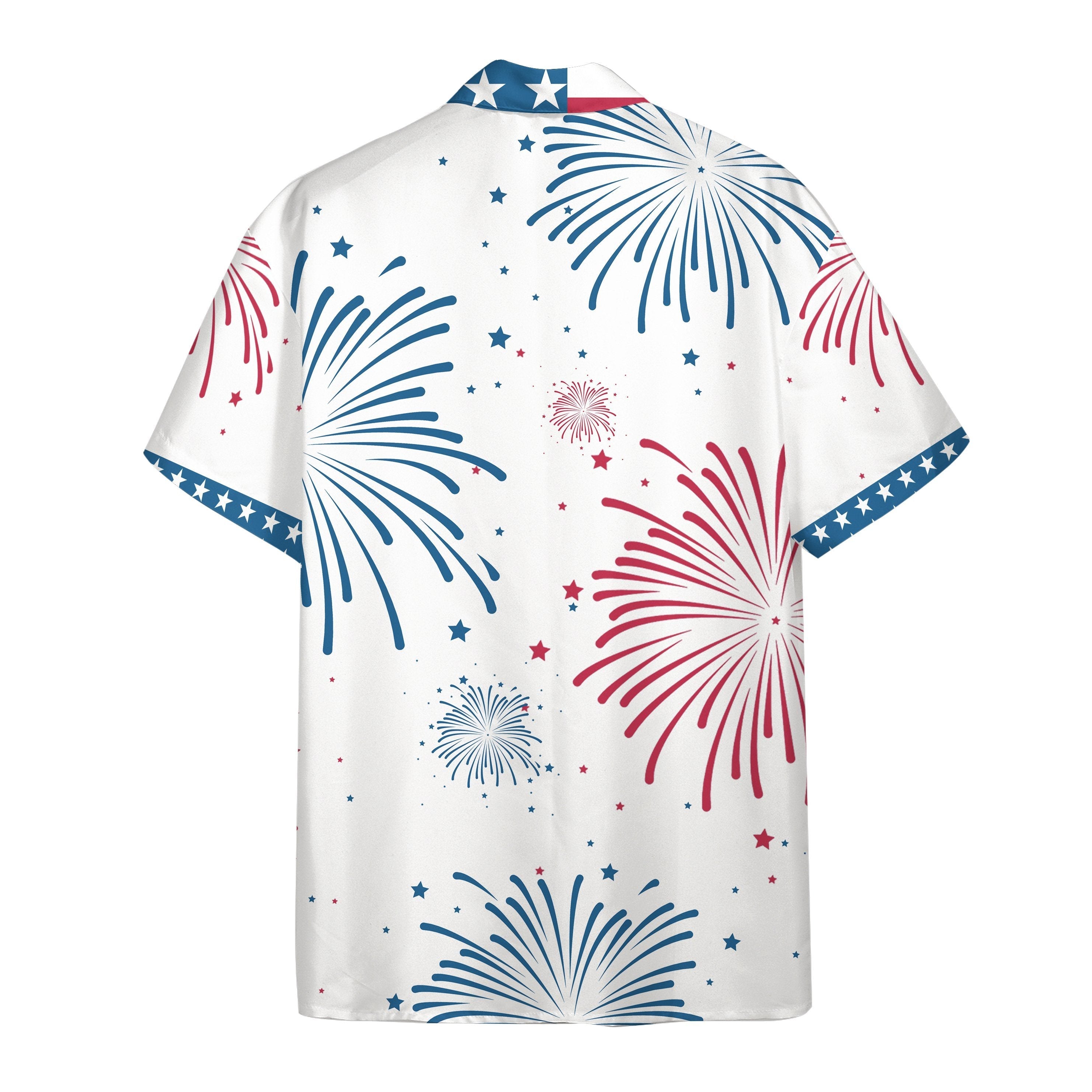 Independence Day Eagle Custom Short Sleeve Shirt