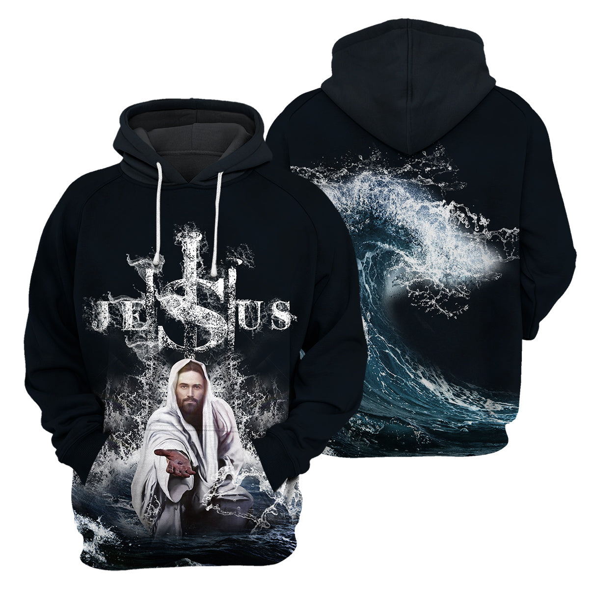 Jesus Unique All Over Print T-Shirt Hoodie Gift Ideas