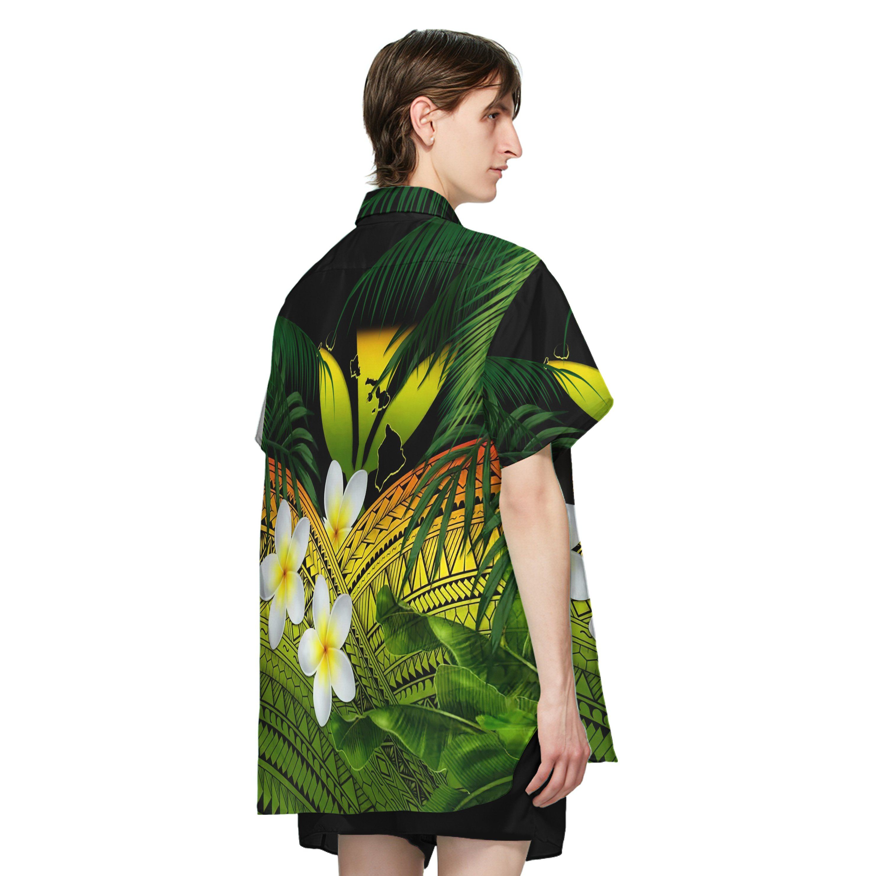 Kanaka Maoli Hawaiian Custom Short Sleeve Shirt 3