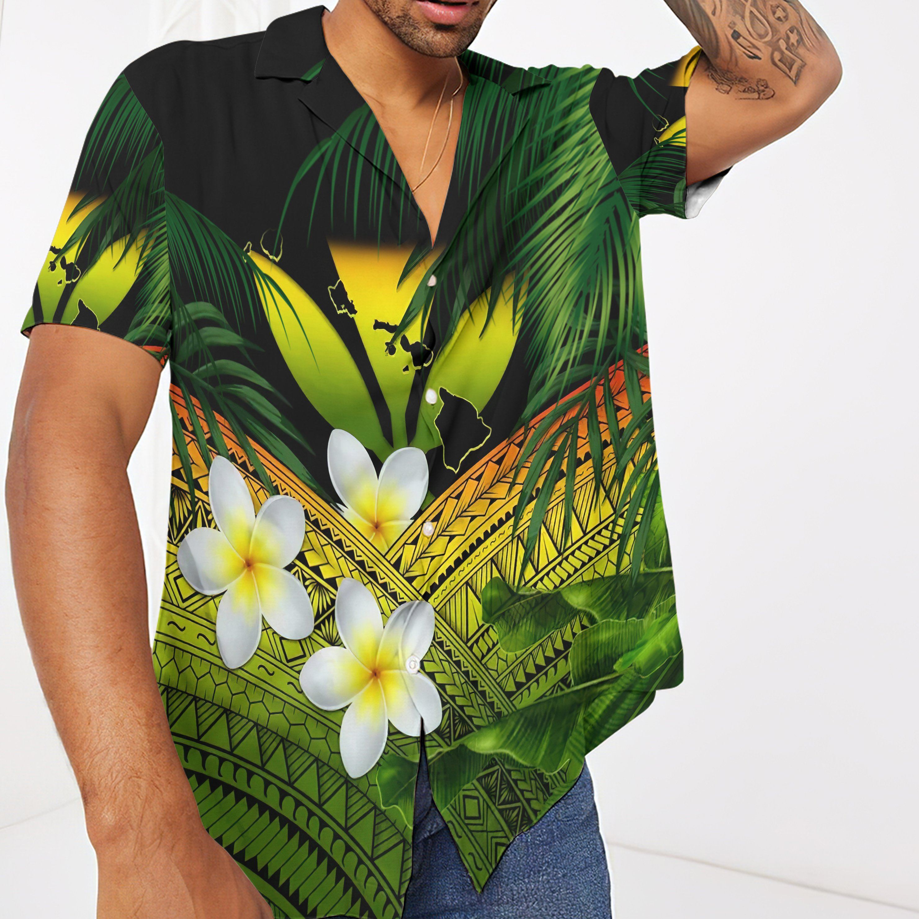 Kanaka Maoli Hawaiian Custom Short Sleeve Shirt 5