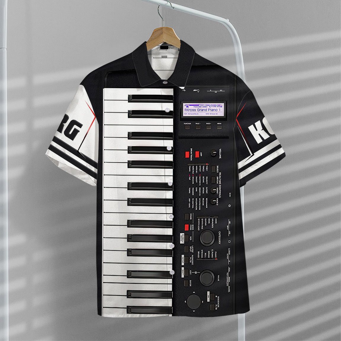 Keyboard Piano Hawaii Shirt 7