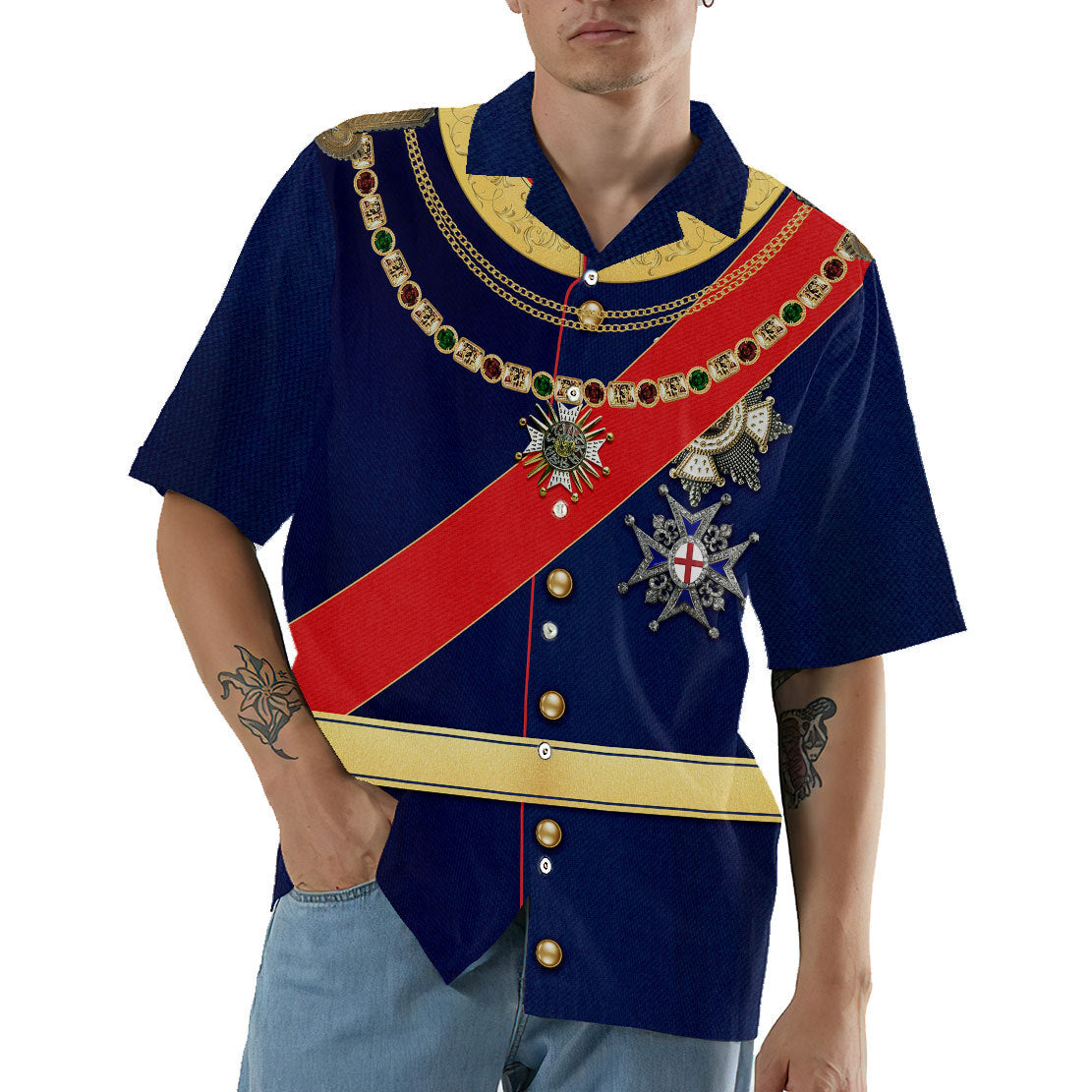 King Ludwig II Of Bayern Custom Hawaii Shirt