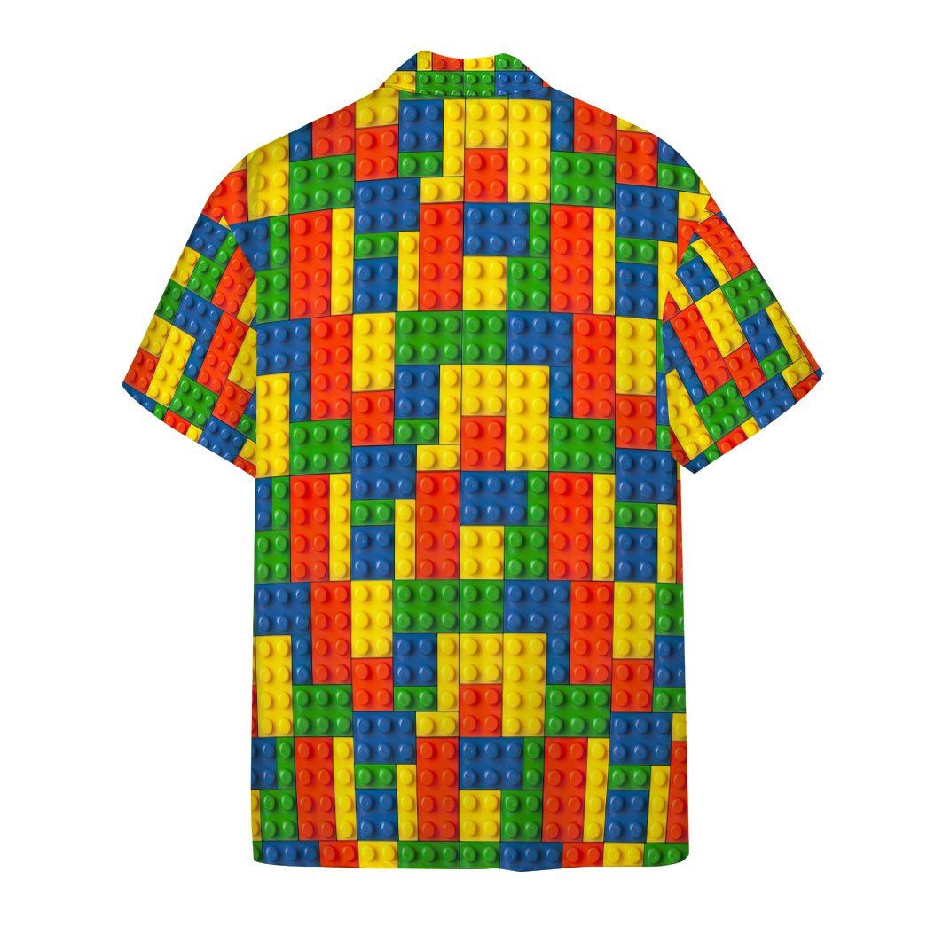 Lego Fabric Custom Hawaii Shirt 1