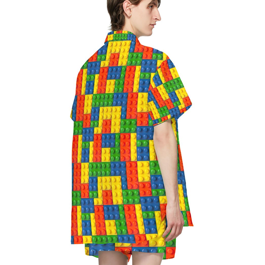 Lego Fabric Custom Hawaii Shirt 3