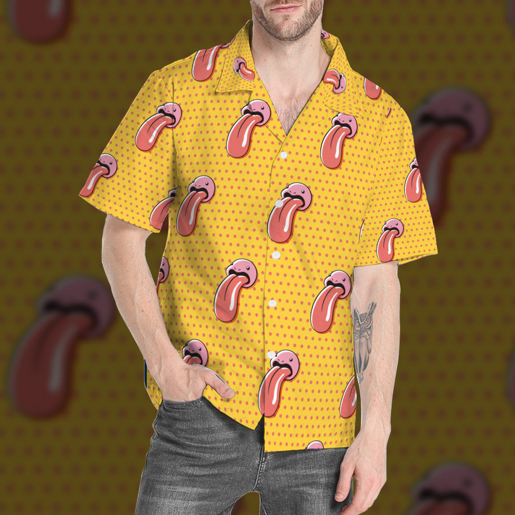 Lickitung Pokémon x Hawaii Custom Hawaiian Shirt 11