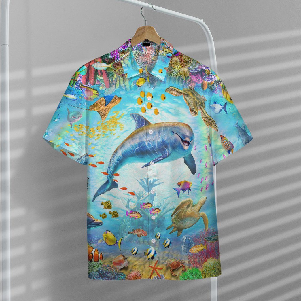 Life in the World’s Oceans Custom Short Sleeve Shirt