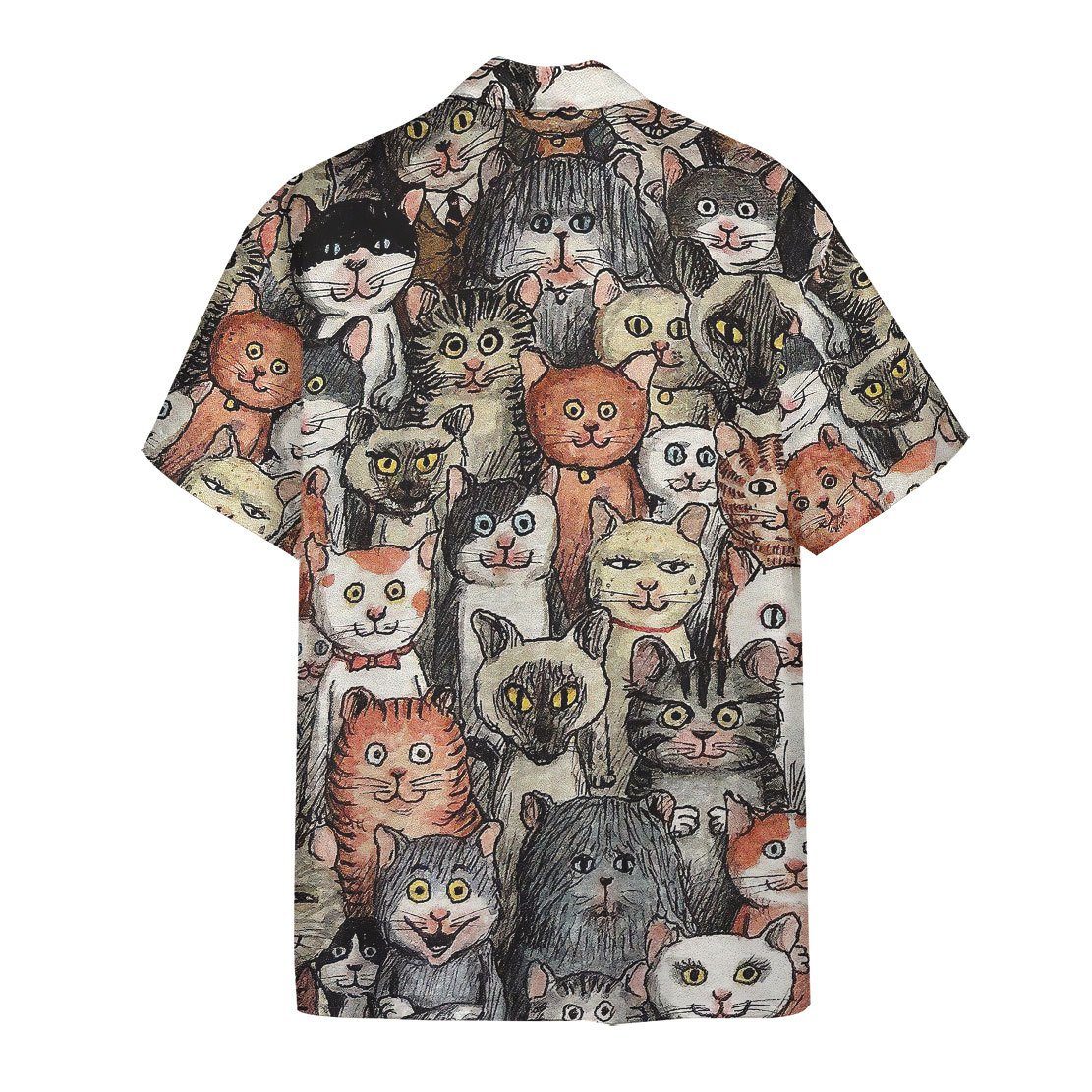 Lots Of Dark Cats Hawaii T-shirt 1