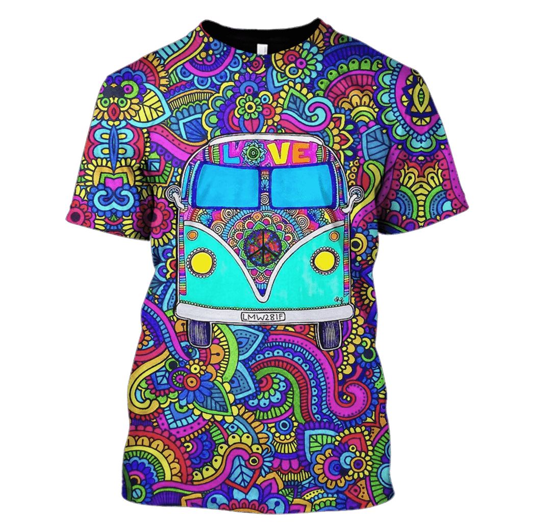 Lovely Car Motif Hoodies T-Shirt Apparel