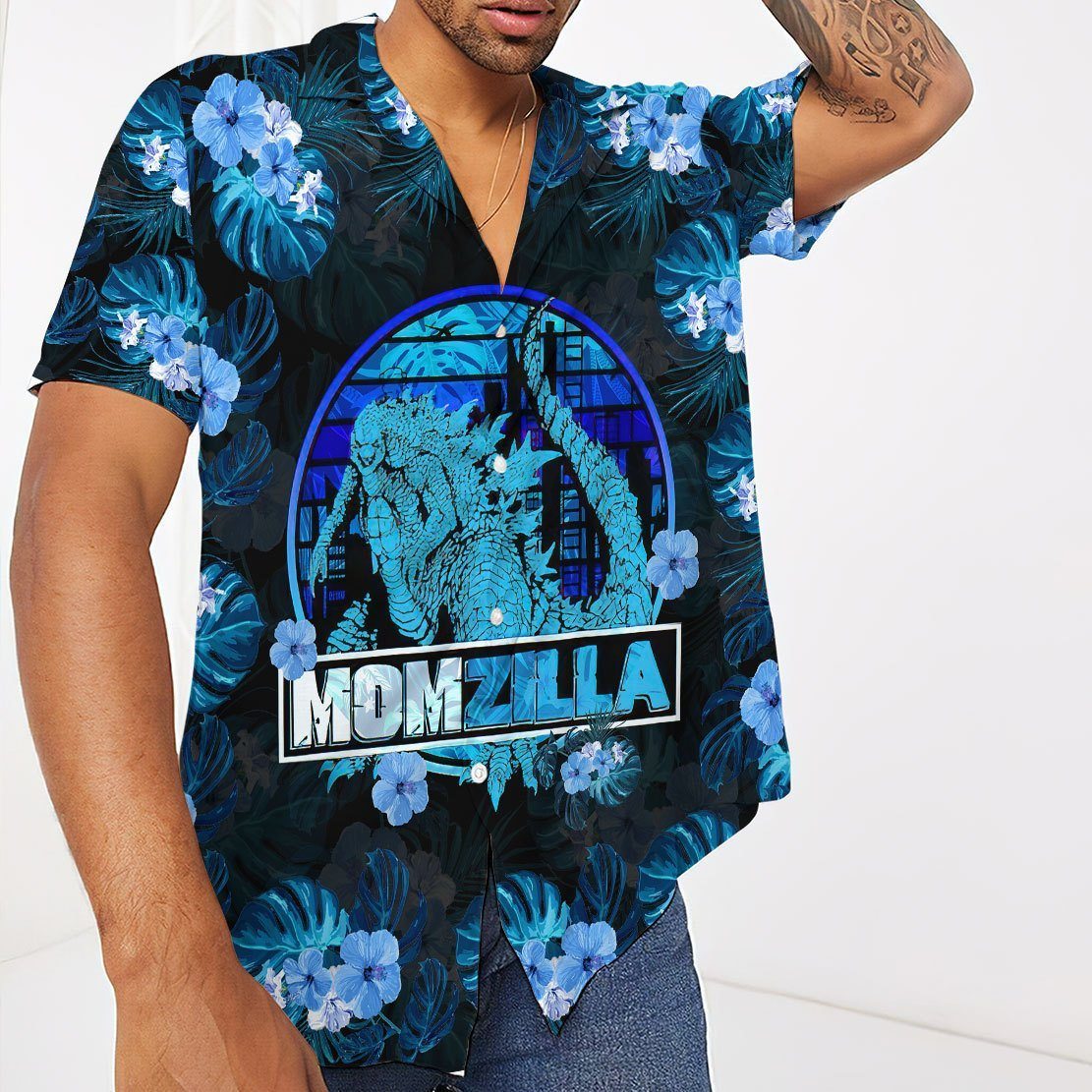 Momzilla Mother Day Hawaii Shirt 3