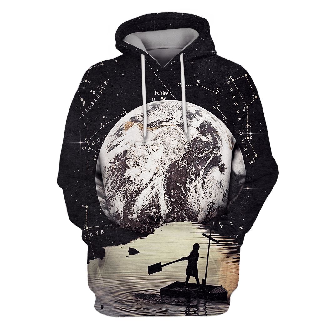 Moon River In Galaxy Custom T-shirt – Hoodies Apparel