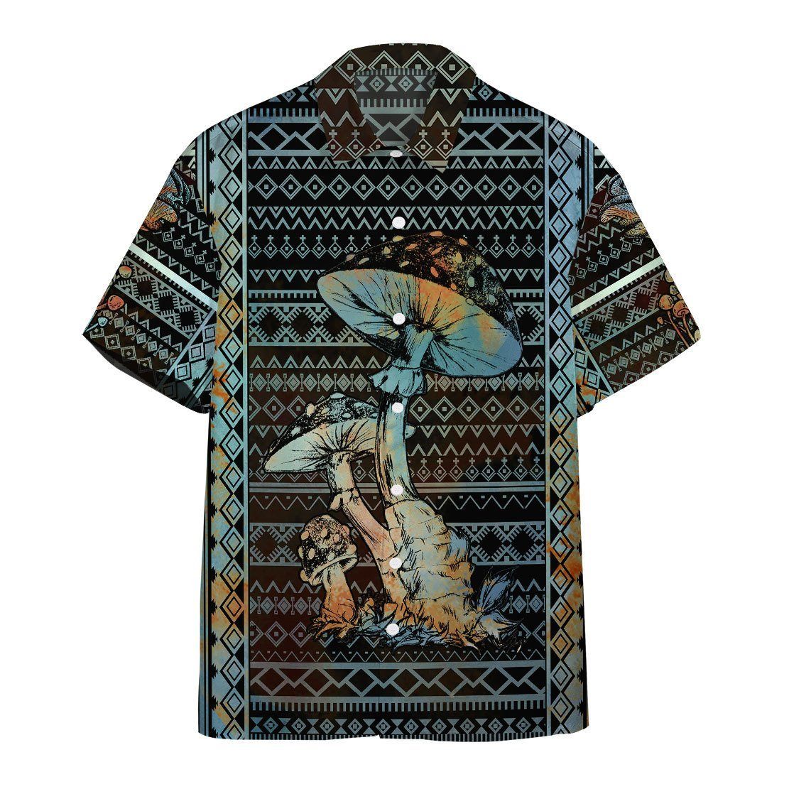 Mushroom Custom Hawaiian Shirts For Men And Women