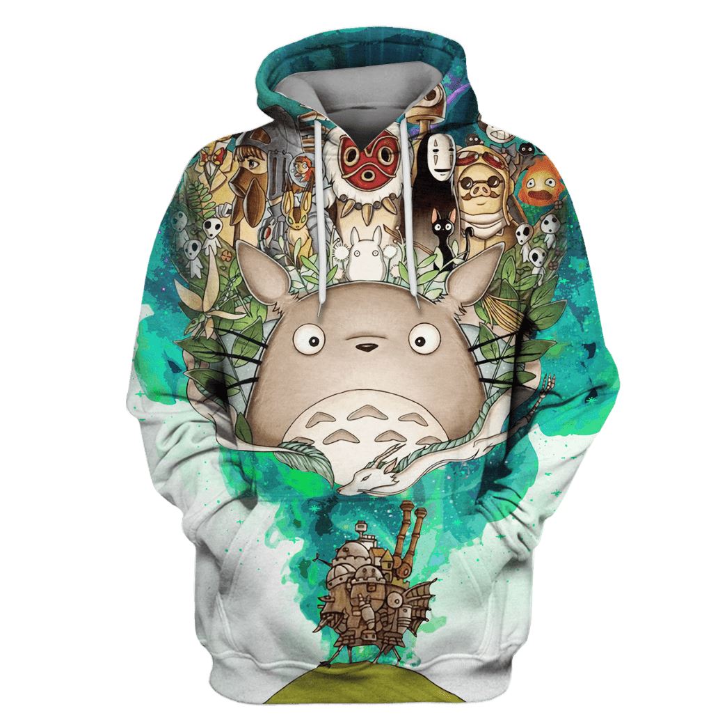 My Neighbor Totoro Custom T-shirt – Hoodies Apparel