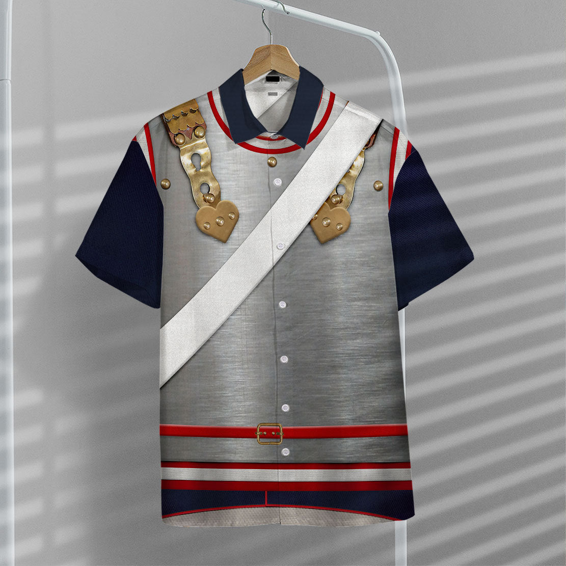 Napoleonic French Heavy Cavalry Custom Hawaii Shirt