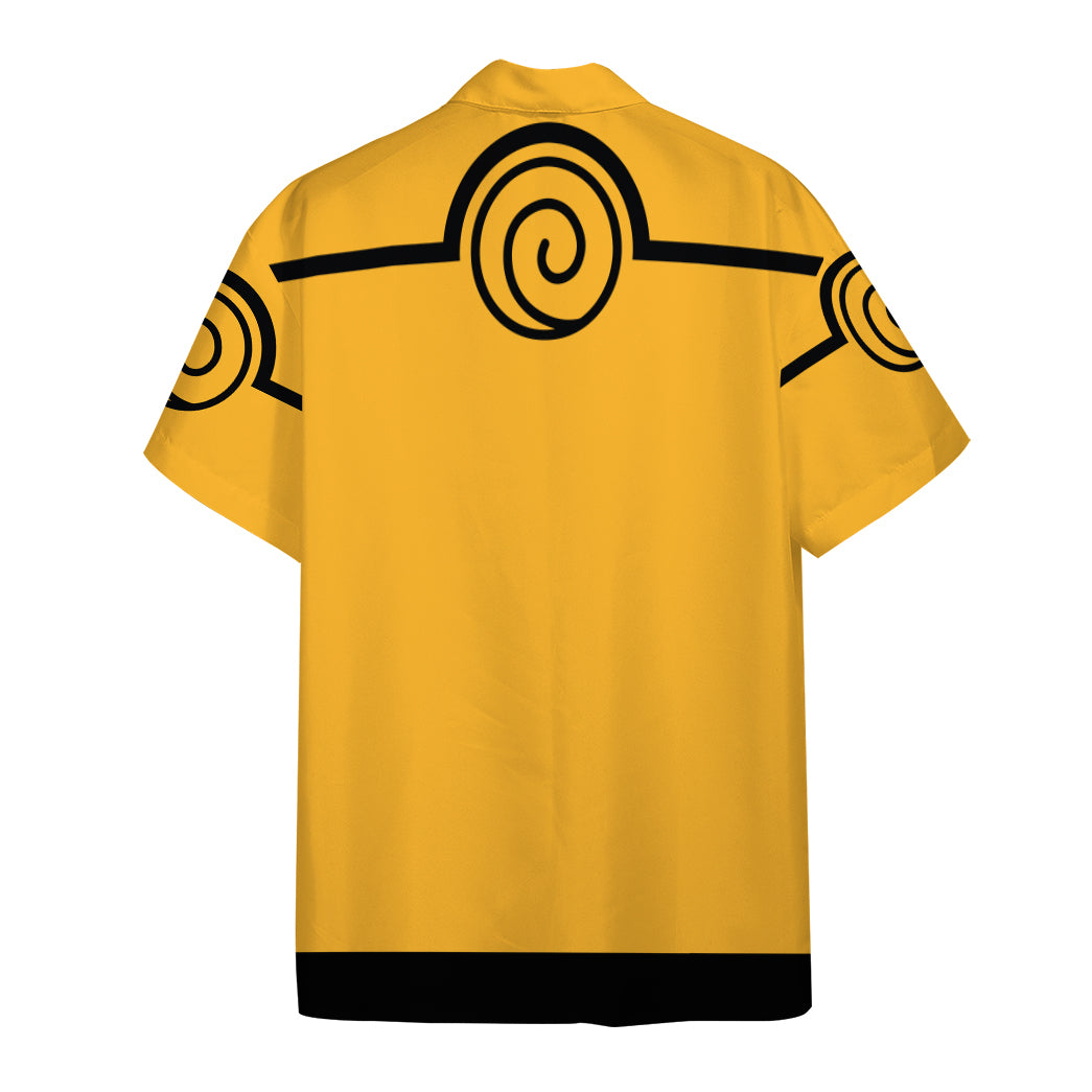 Naruto Nine Tails Mode Hawaii Shirt 1